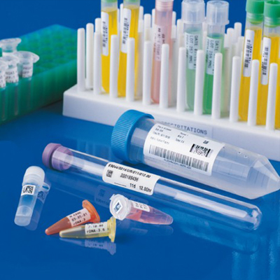 Cryogenic Test Tube Labels